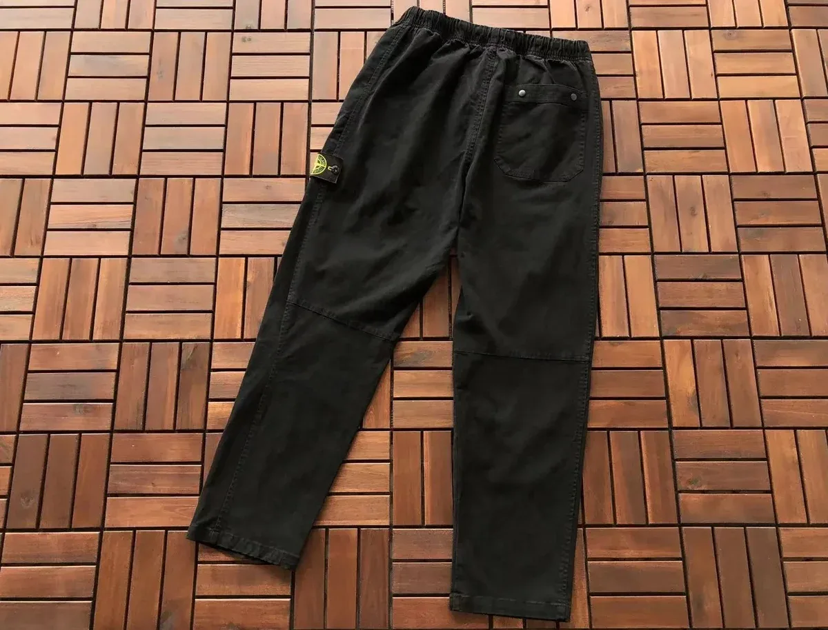 Stone Island 68-15 Black Trousers