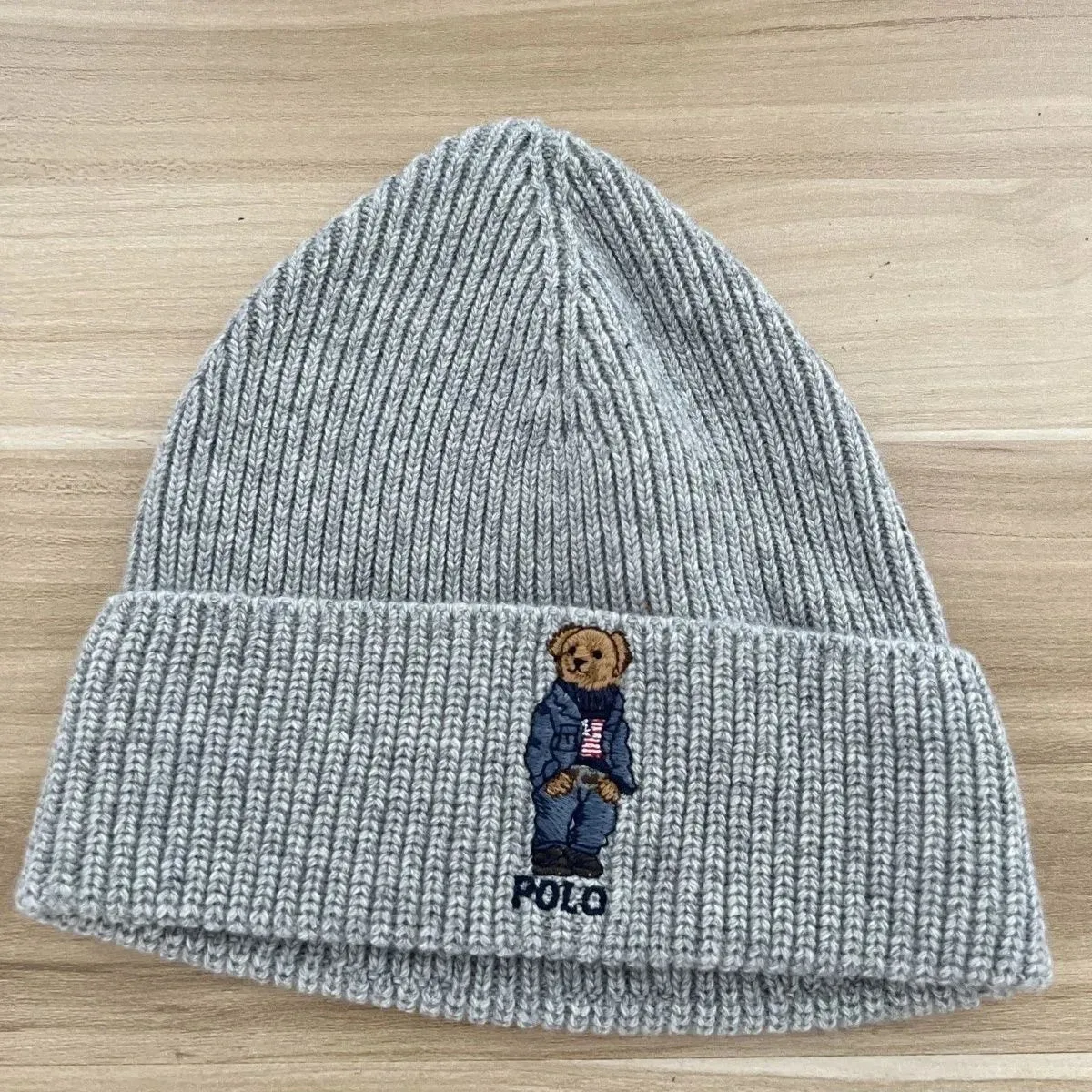 Polo Ralph Lauren Bear Grey Beanie