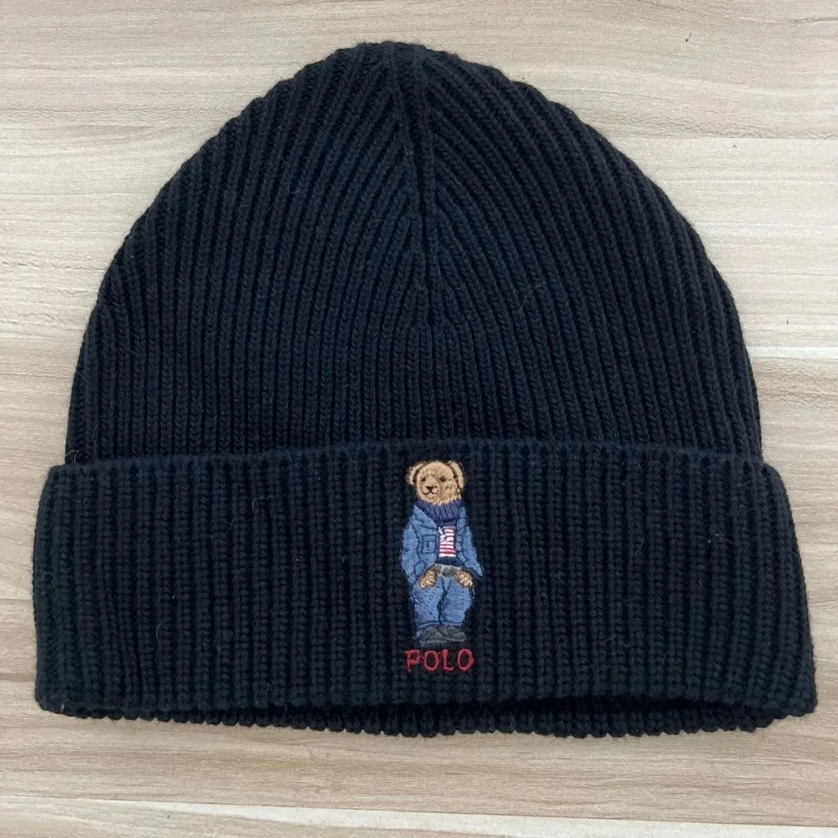 Polo Ralph Lauren Bear Beanie Black