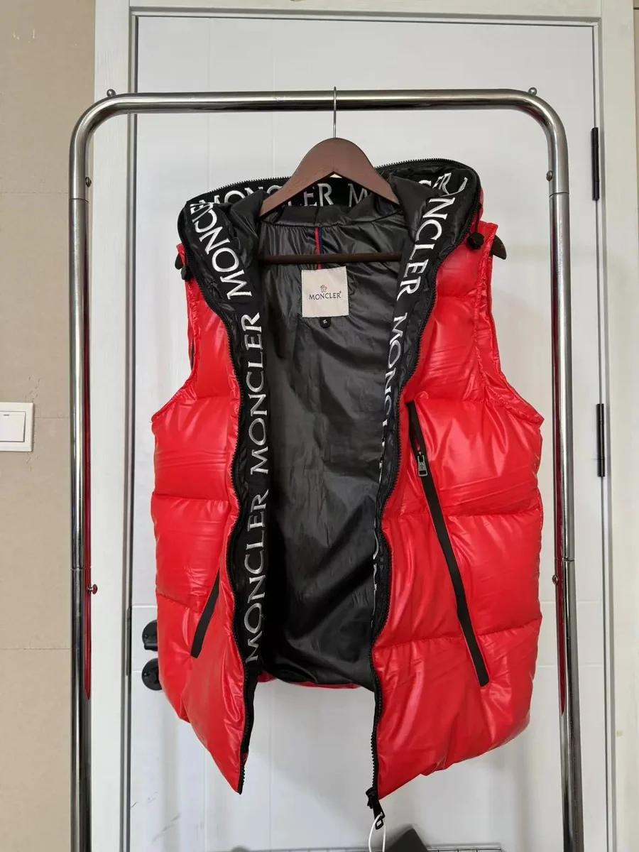 Moncler Red Puffer Vest