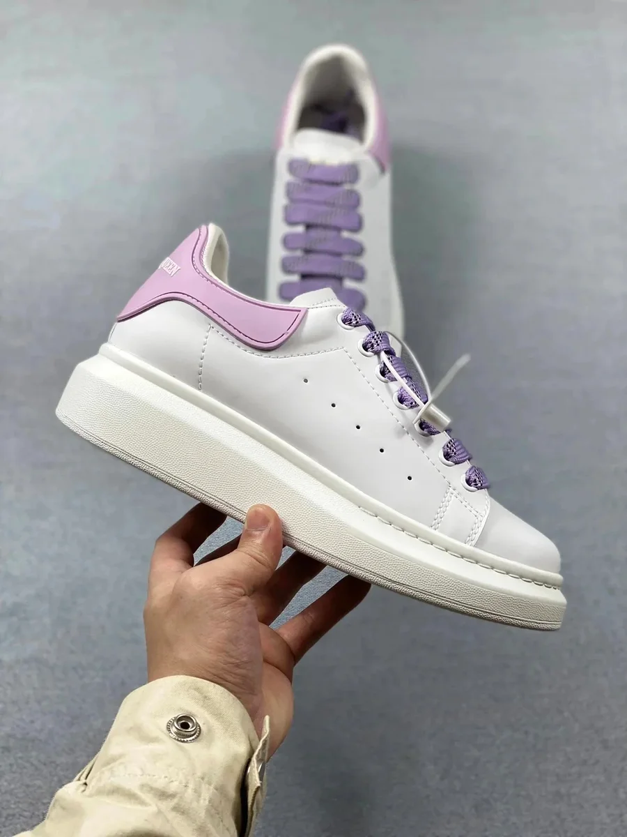Alexander McQueen McQueen White/Purple Sneakers