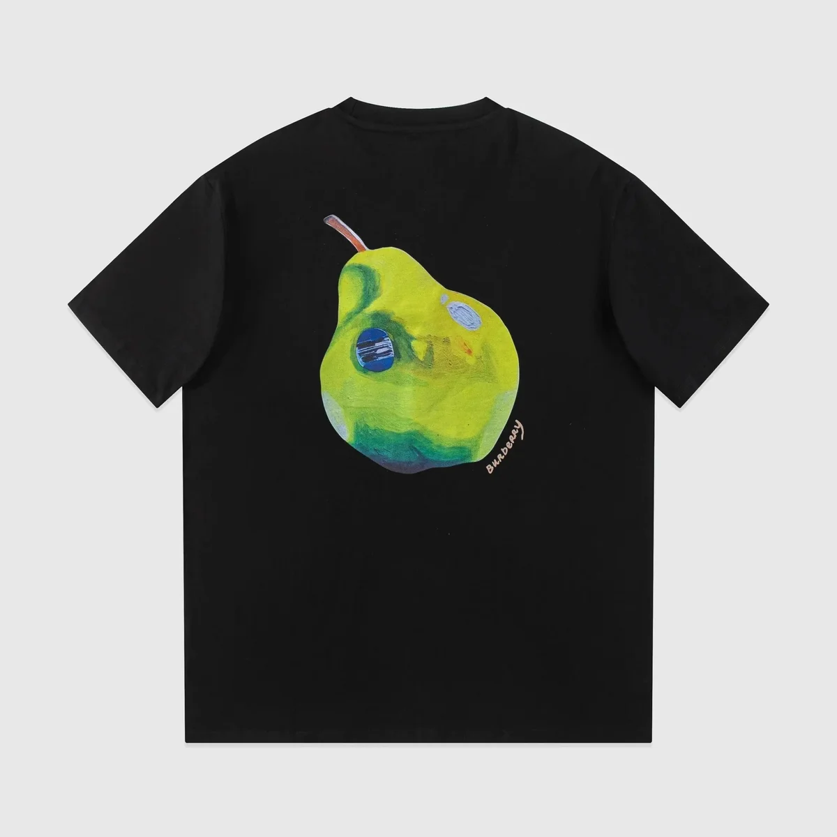 Burberry Pear Print Black T-Shirt