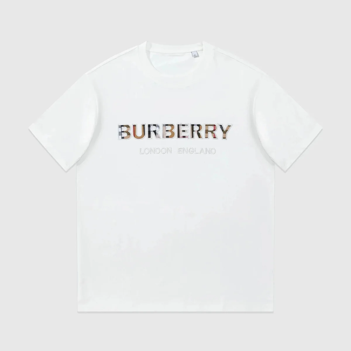 Burberry London England White T-Shirt