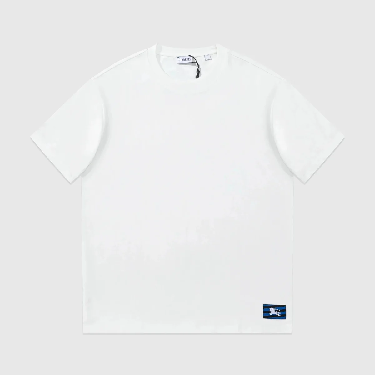 Burberry White Classic Logo T-Shirt
