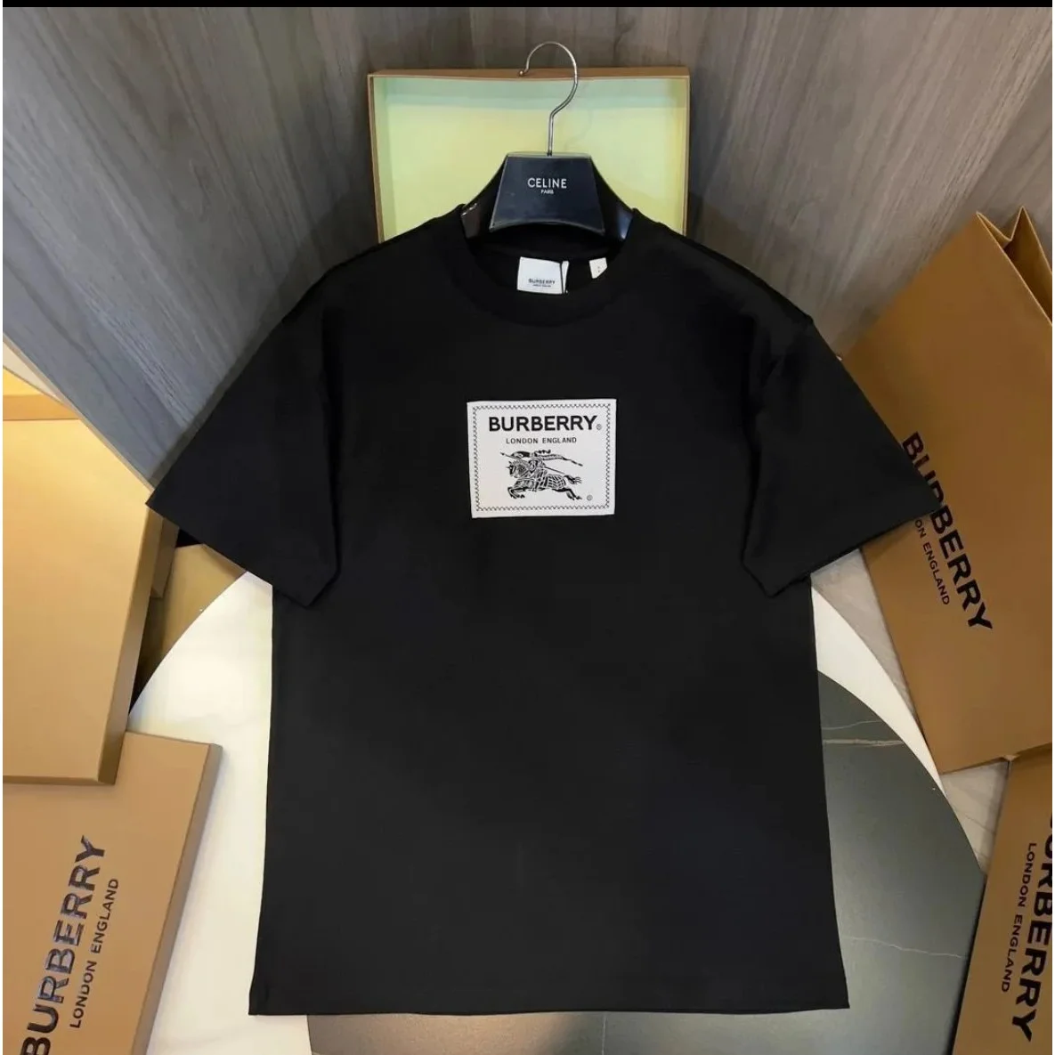 Burberry Classic Logo Black T-Shirt