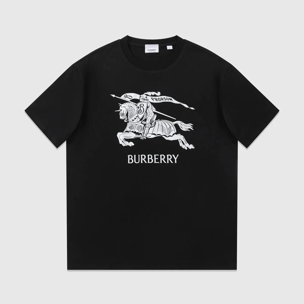 Burberry Knight Print T-Shirt Black