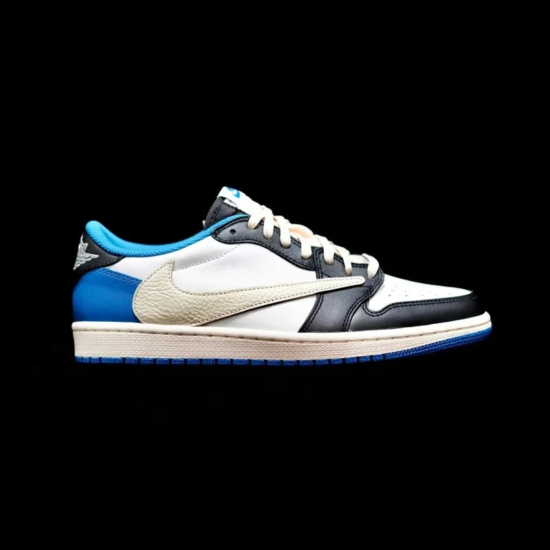 Nike Air Jordan 1 Low Sail/University Blue Sneakers