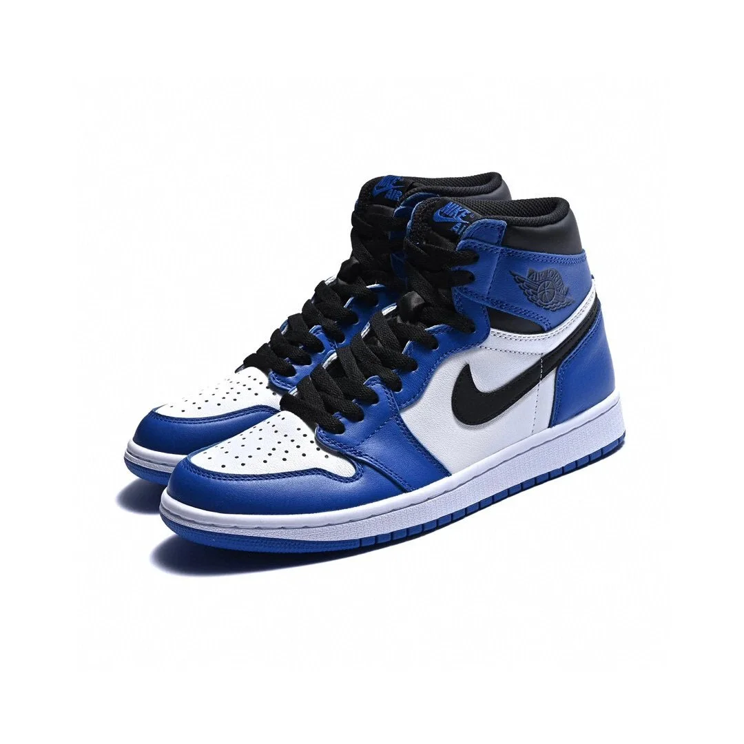 Nike Air Jordan 1 Royal Blue White Sneakers