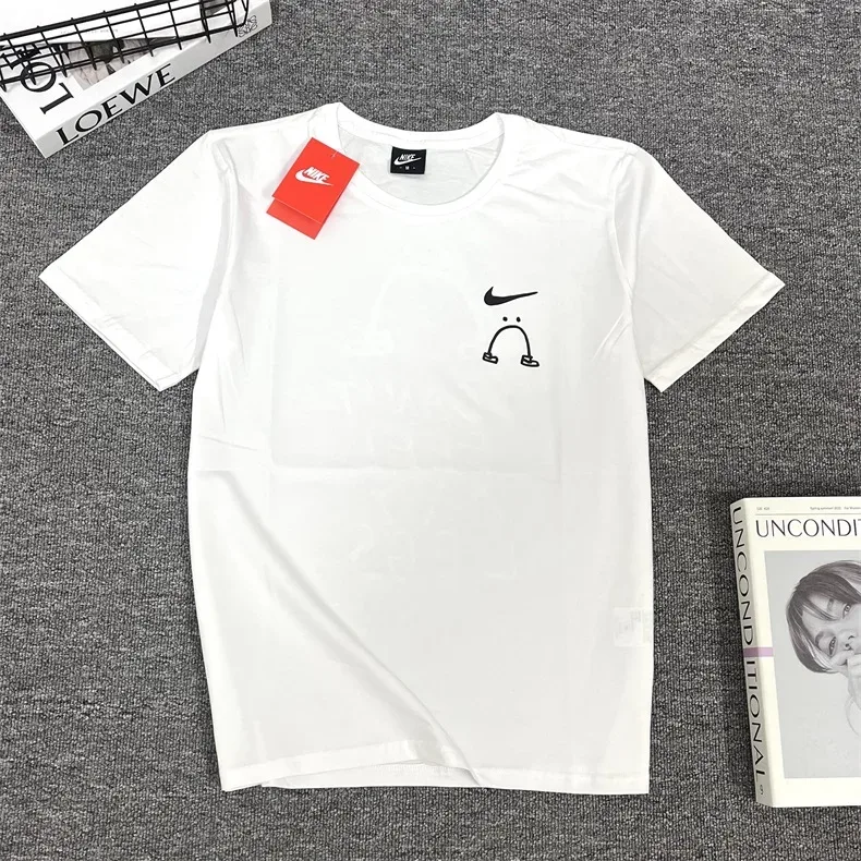 Nike White Graphic T-Shirt