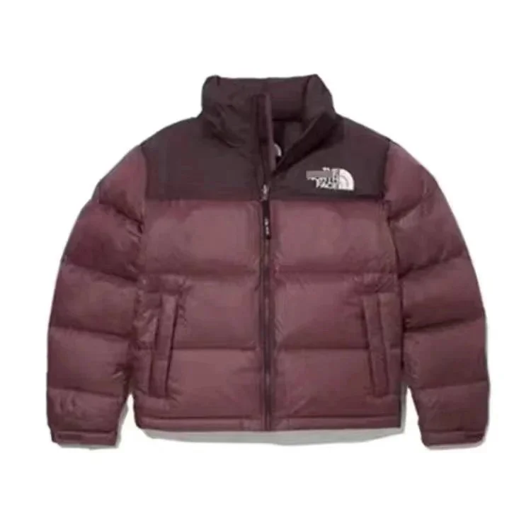 The North Face Nuptse Burgundy Parka