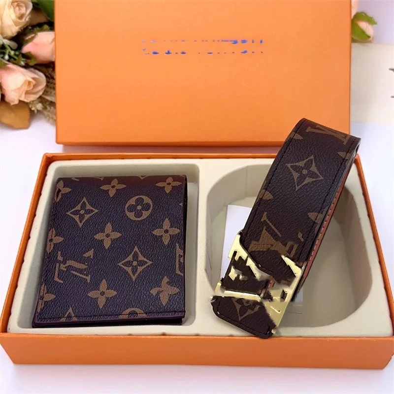 Louis Vuitton Monogram Neverfull Belt & Wallet Set