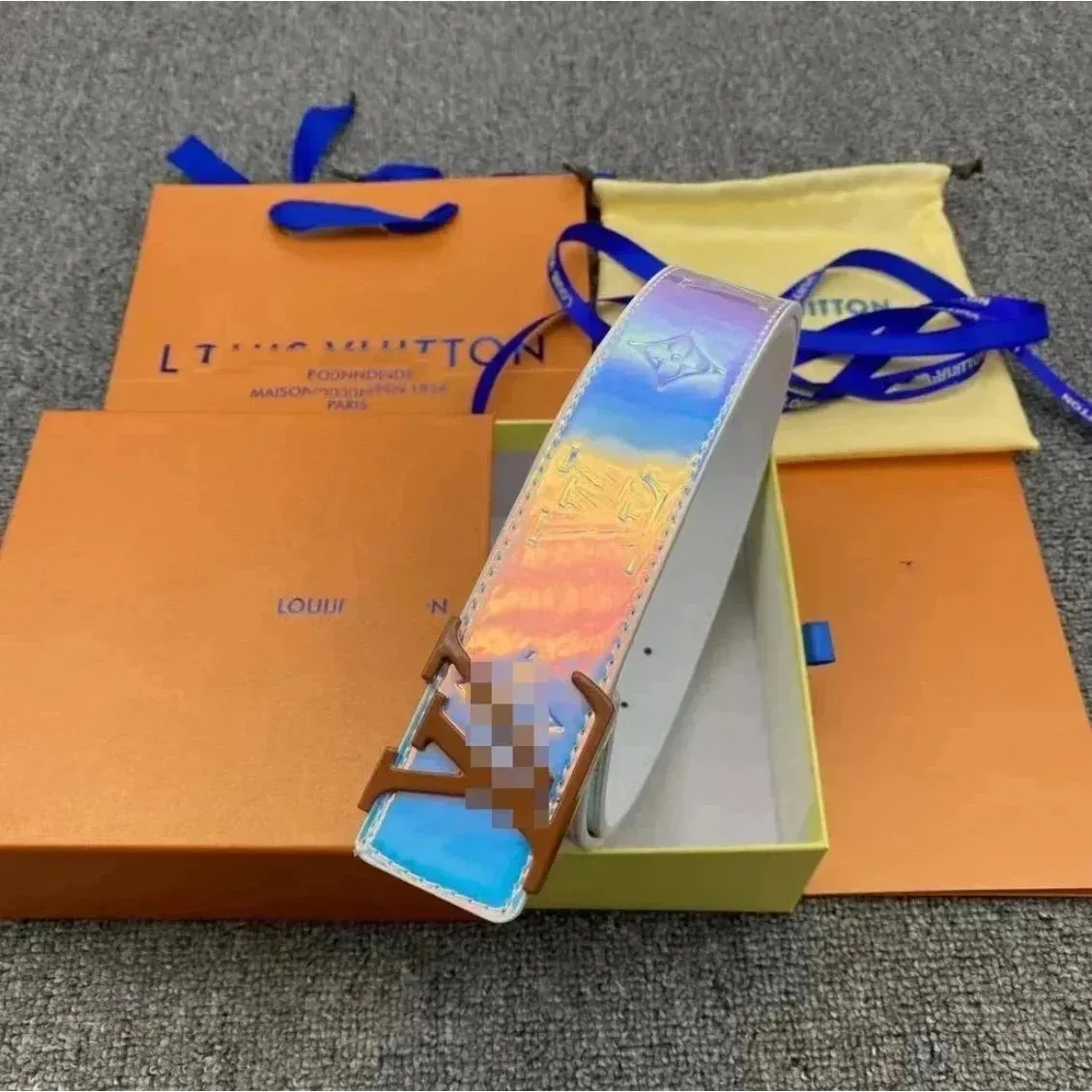 Louis Vuitton Sky Gradient Belt