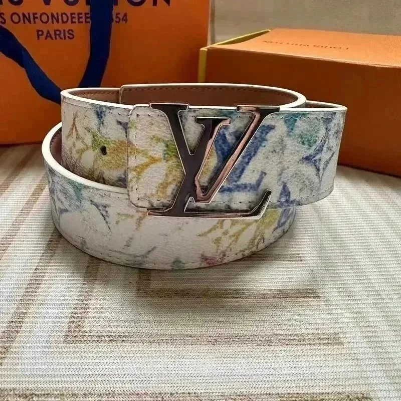 Louis Vuitton Monogram Canvas Belt Multicolor Belt
