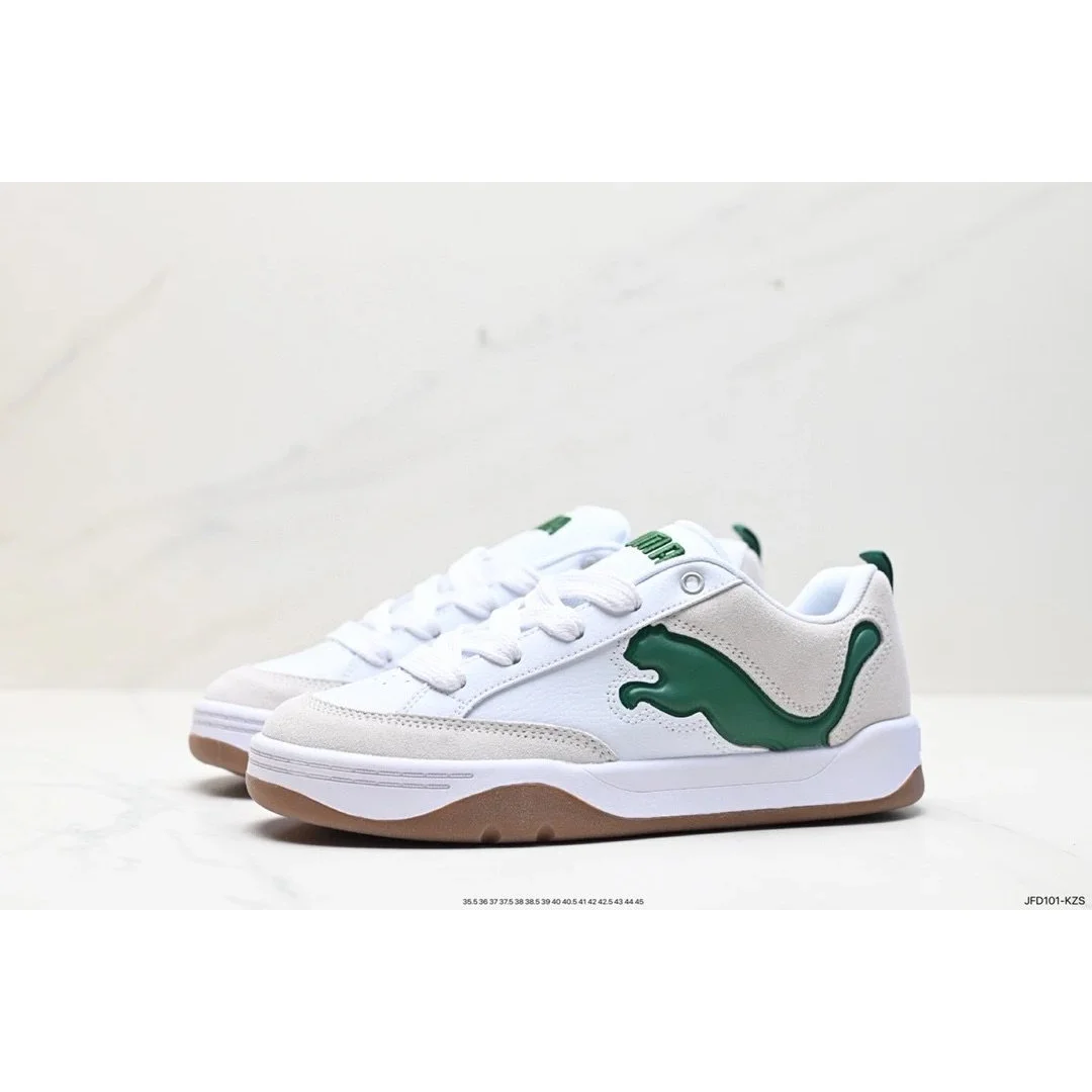 Puma 27 White/Green Sneakers