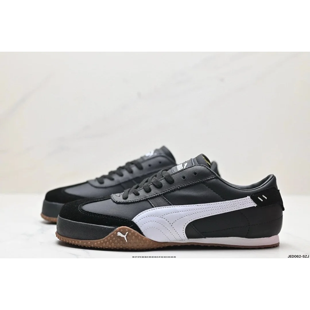 Puma Suede Black & White Sneakers
