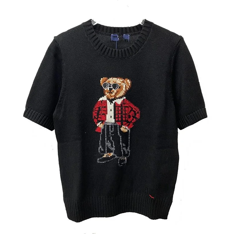 Polo Ralph Lauren Polo Bear Black Short Sleeve T-Shirt