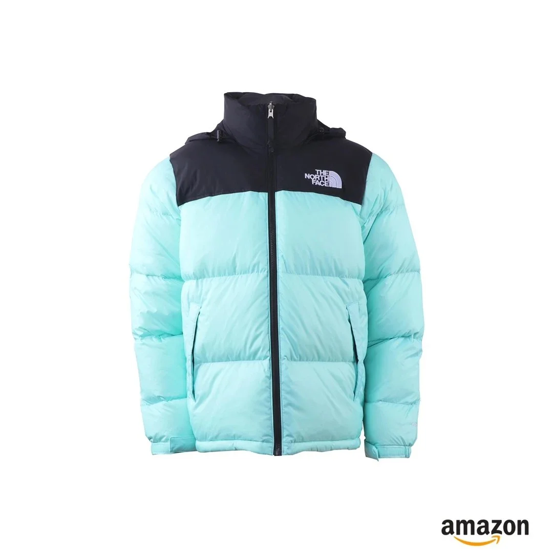 The North Face Nuptse Mint Green Parka