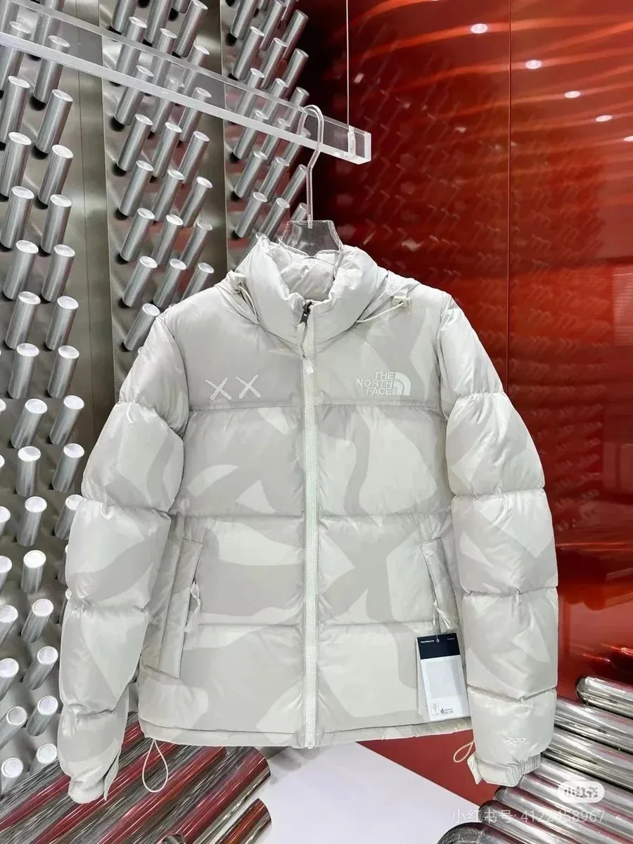 The North Face Nuptse Camo Hooded Parka