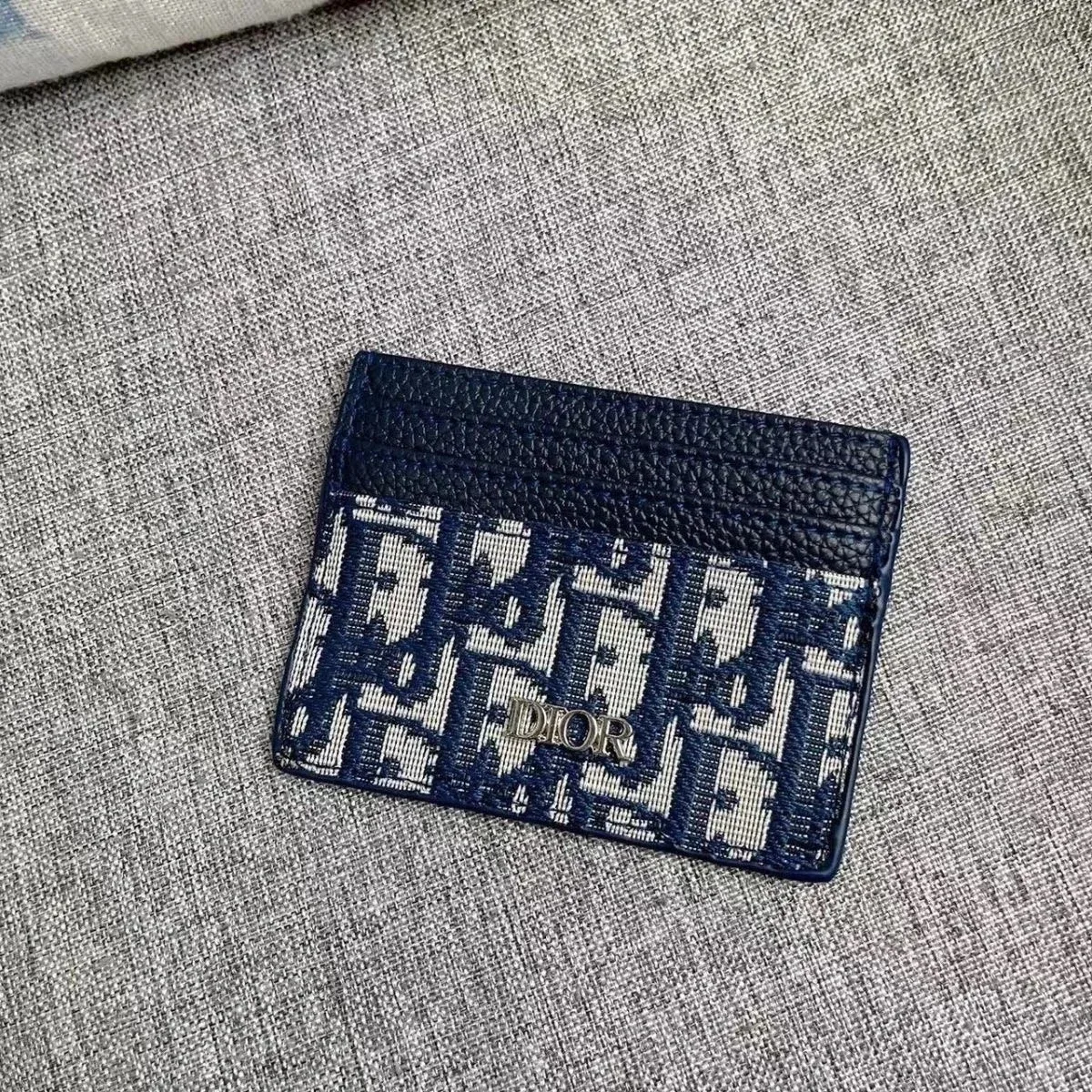 Dior DIOR钱包2 Cardholder Navy Blue