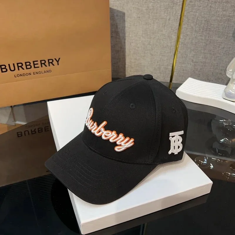 Burberry Black TB Logo Cap