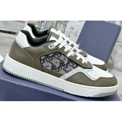 Dior Dior Lady Dior Olive Green Sneakers Green - 1