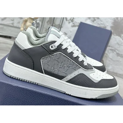 Louis Vuitton Air Jordan 1 Grey/White Sneakers