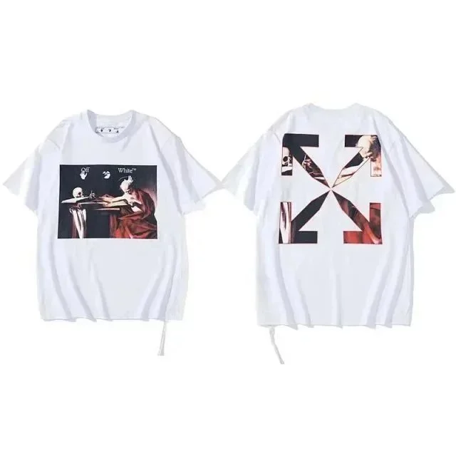 Off-White OW Arrow Print T-Shirt White