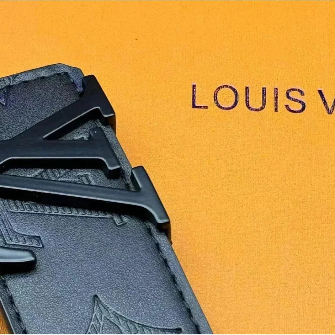 Louis Vuitton Monogram Belt Black