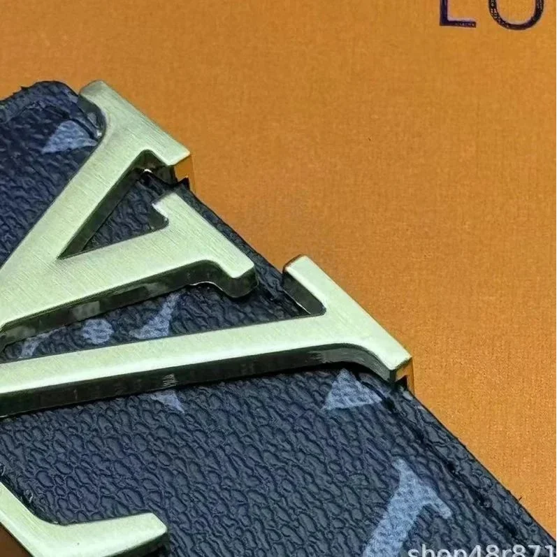 Louis Vuitton Tabi Black Gold Buckle Belt