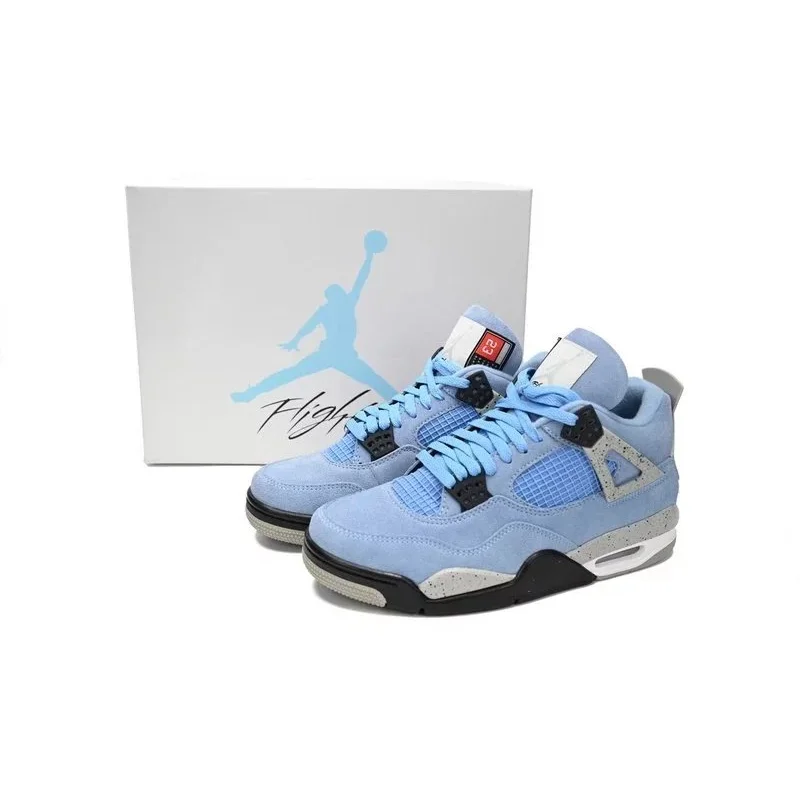 Nike Air Jordan 4 Sail/University Blue Sneakers