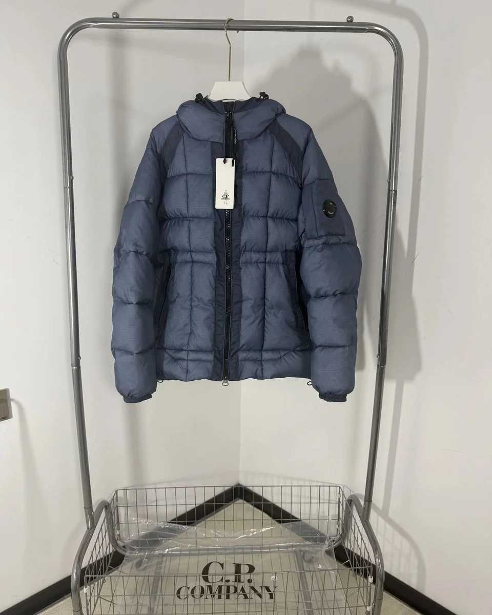 C.P. Company Goggle BB-02 Blue Down Jacket