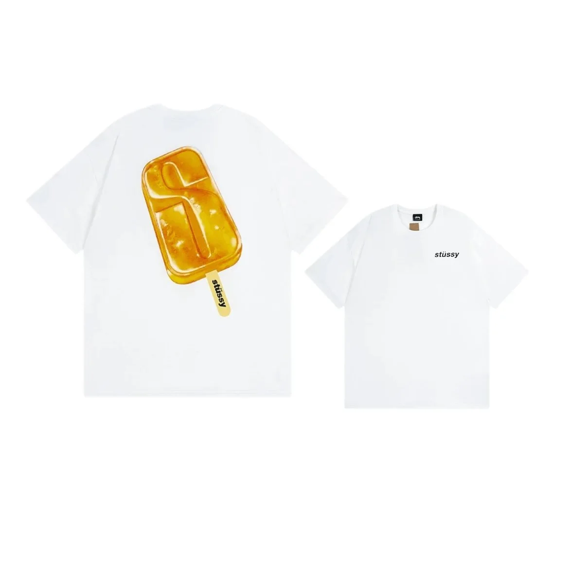 Stüssy Ice Pop T-Shirt White