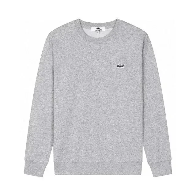 Lacoste Grey Crocodile Logo Crew Neck Sweatshirt