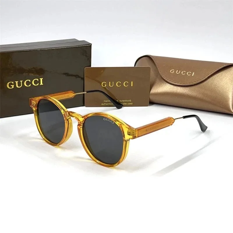 Gucci Amber Transparent Sunglasses
