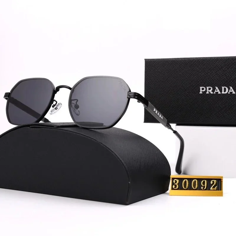 Prada Classic Logo Black Sunglasses