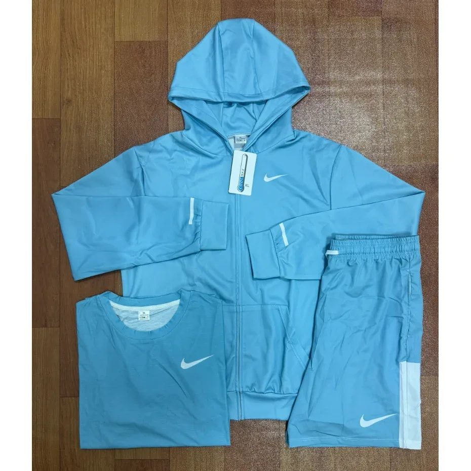 Nike Air Tech Fleece Light Blue Set