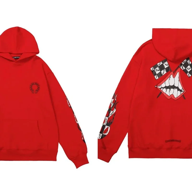 Chrome Hearts Red Lips Hoodie