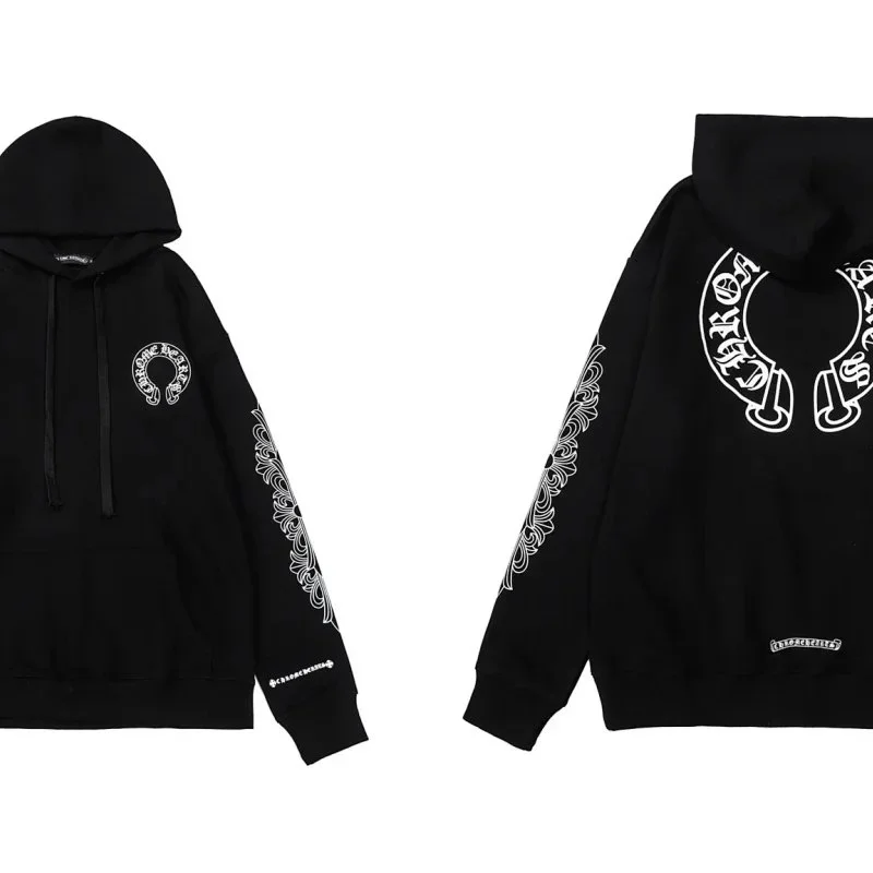 Chrome Hearts CH Cross Hoodie Black Streetwear