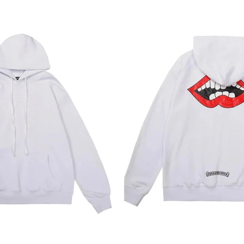 Chrome Hearts White Teeth Print Hoodie