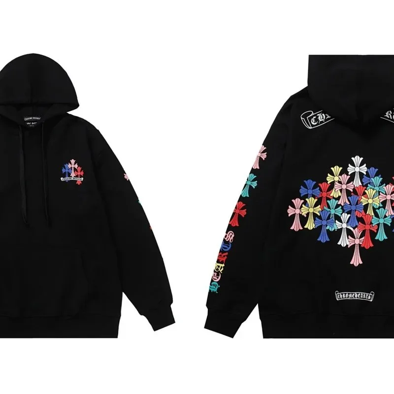 Chrome Hearts CH Cross Black Multicolor Hoodie