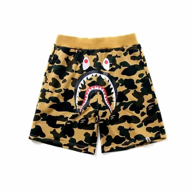 A Bathing Ape BAPE STA Camo Shark Shorts