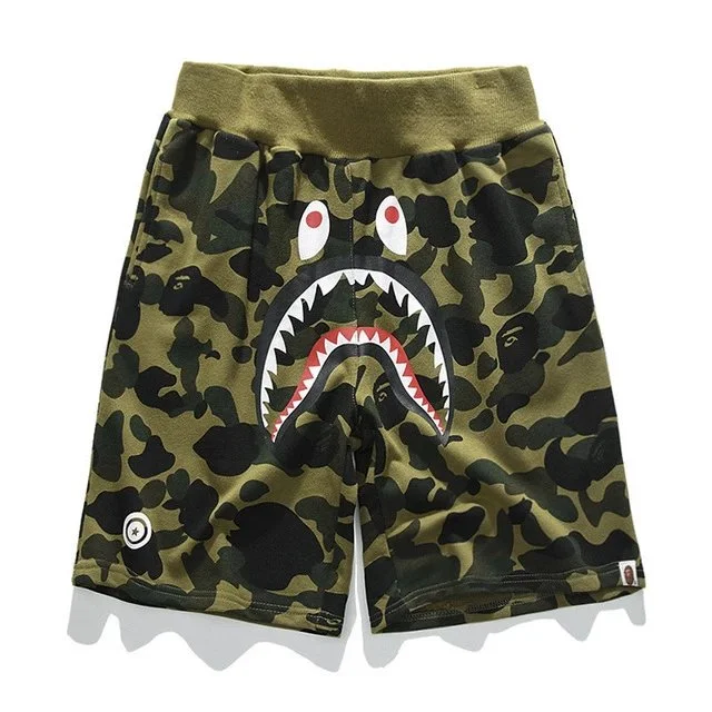 A Bathing Ape 16 Military Camo Shorts