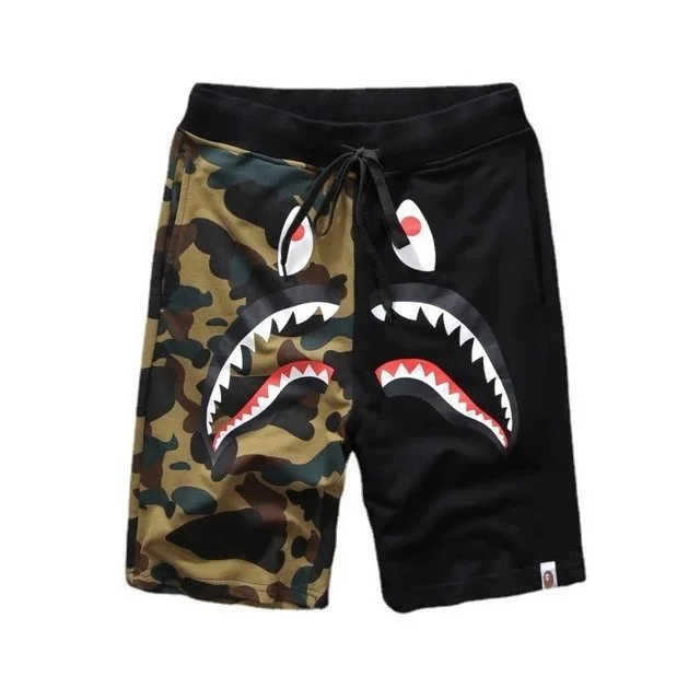 A Bathing Ape BAPE STA 05 Black Camo Shorts