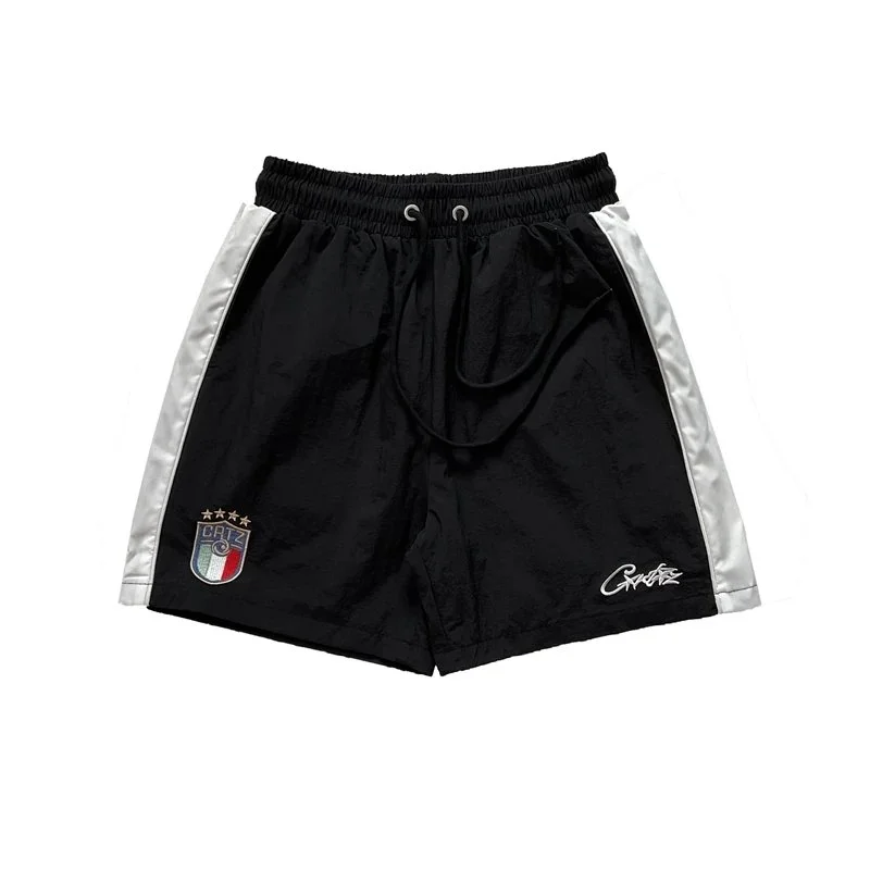 Black & Silver Trapstar Shorts