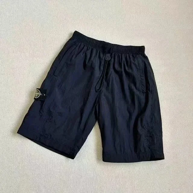 Stone Island 68-15 Black Shorts