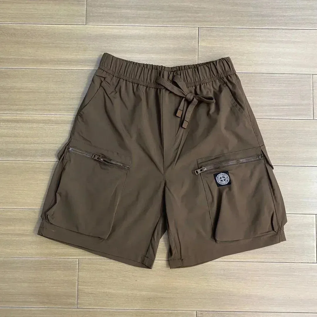 Stone Island 68-15 Cargo Shorts Brown Casual