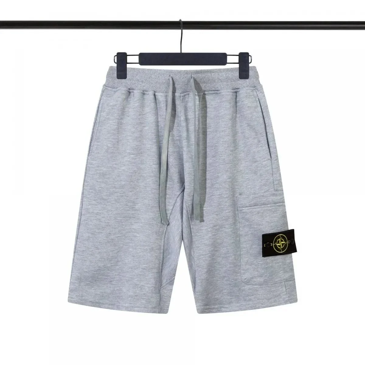 Stone Island 68-15 Grey Cargo Shorts