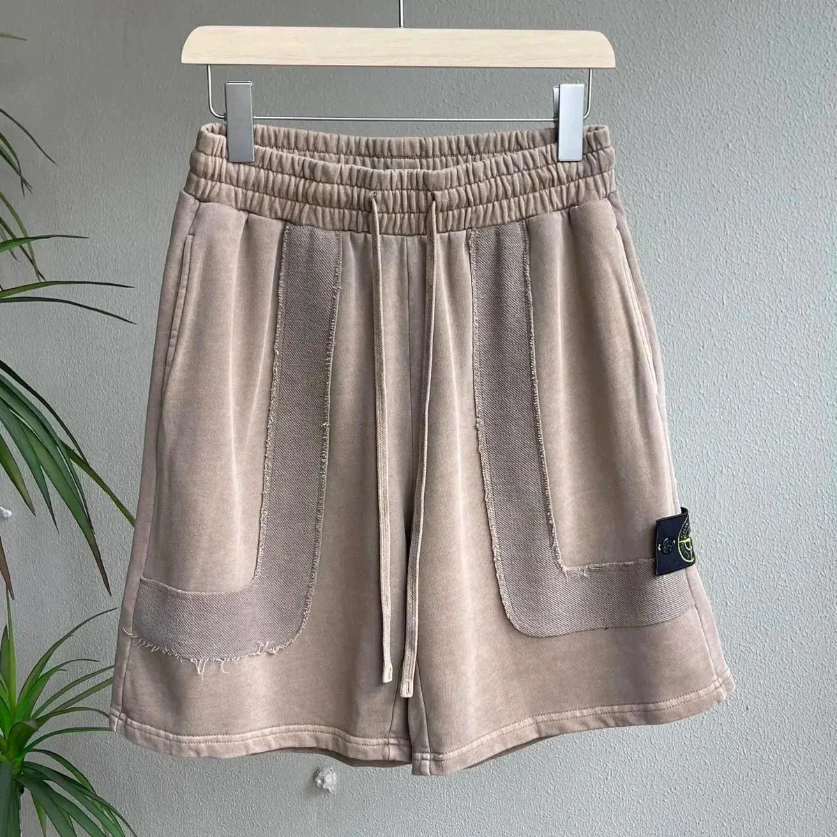 Stone Island 68-15 Beige Casual Shorts