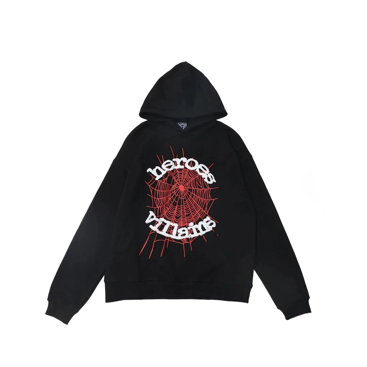 Black Heroes Villains Spiderweb Hoodie