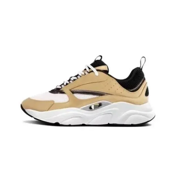 Dior Lady Dior Beige & White Sneakers